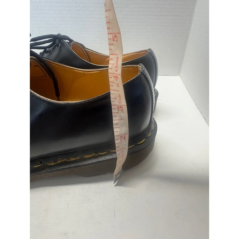 Dr. Martens 1461 Vintage Made in England Black Leather Oxford Shoes Mens 8